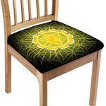 Manipura Chakra Spiritual Print Chair Cushion Cover