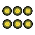 Manipura Chakra Spiritual Print Coaster Set
