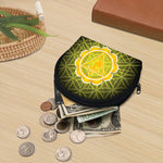 Manipura Chakra Spiritual Print Coin Purse