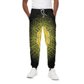 Manipura Chakra Spiritual Print Cotton Sweatpants