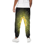 Manipura Chakra Spiritual Print Cotton Pants