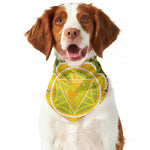 Manipura Chakra Spiritual Print Dog Bandana