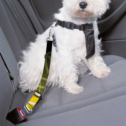 Manipura Chakra Spiritual Print Dog Seat Belt
