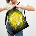 Manipura Chakra Spiritual Print Drawstring Backpack