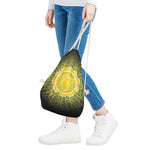 Manipura Chakra Spiritual Print Drawstring Bag