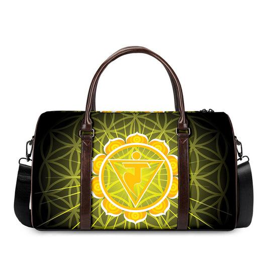 Manipura Chakra Spiritual Print Duffle Bag