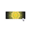 Manipura Chakra Spiritual Print Extended Mouse Pad