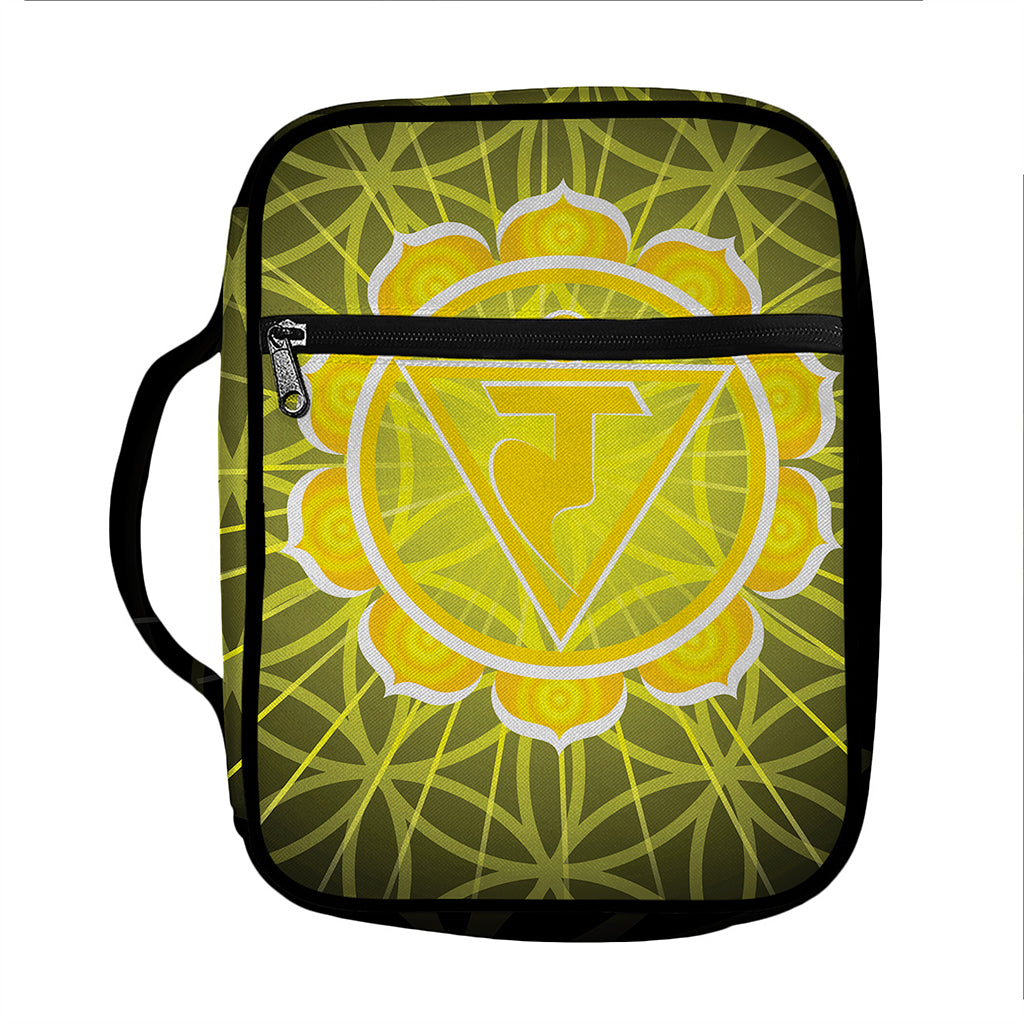 Manipura Chakra Spiritual Print Front Pocket Bible Bag