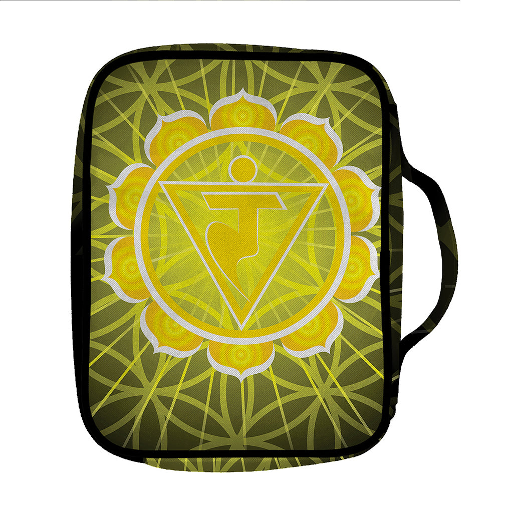 Manipura Chakra Spiritual Print Front Pocket Bible Bag