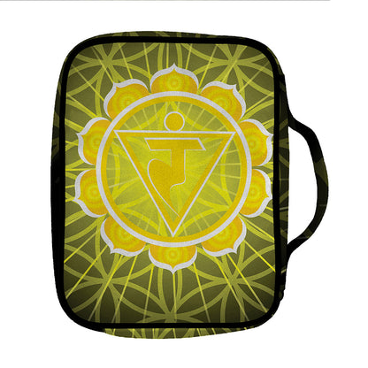 Manipura Chakra Spiritual Print Front Pocket Bible Bag