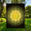 Manipura Chakra Spiritual Print Garden Flag