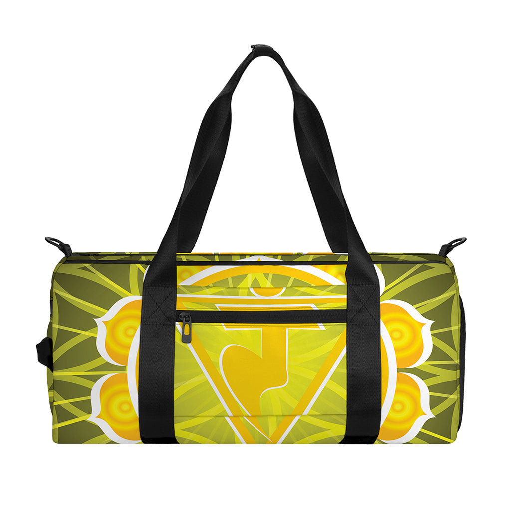 Manipura Chakra Spiritual Print Gym Bag