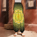 Manipura Chakra Spiritual Print Harem Pants
