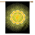 Manipura Chakra Spiritual Print House Flag
