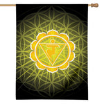 Manipura Chakra Spiritual Print House Flag