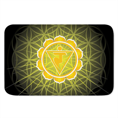 Manipura Chakra Spiritual Print Indoor Door Mat