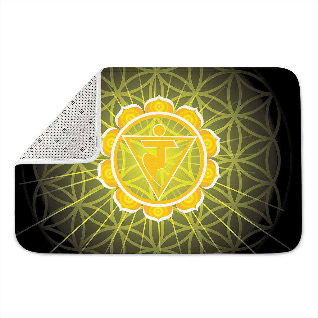 Manipura Chakra Spiritual Print Indoor Door Mat
