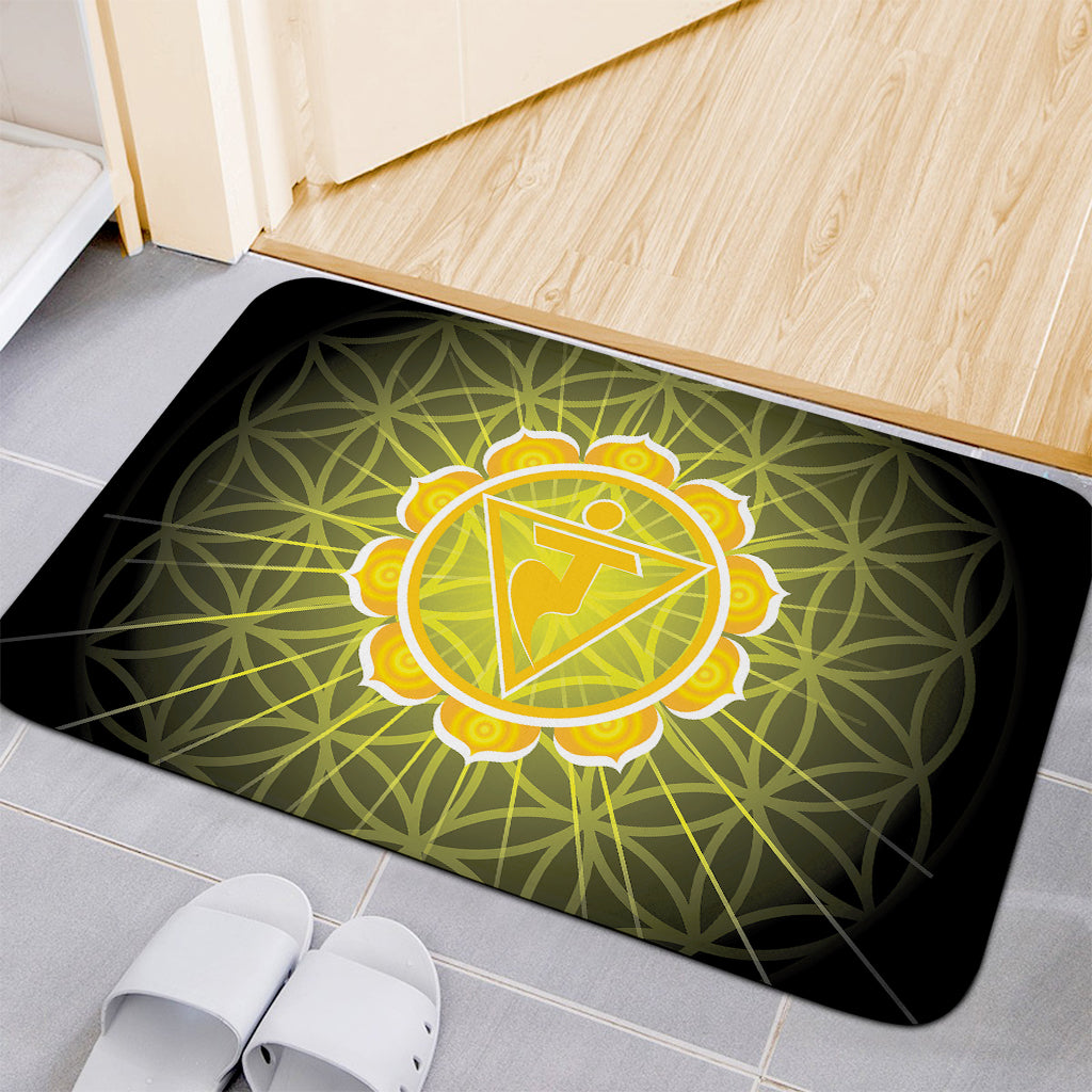 Manipura Chakra Spiritual Print Indoor Door Mat