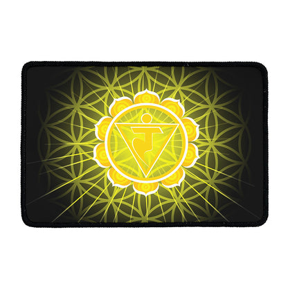 Manipura Chakra Spiritual Print Kitchen Mat