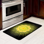 Manipura Chakra Spiritual Print Kitchen Mat