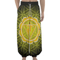 Manipura Chakra Spiritual Print Lantern Pants
