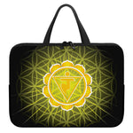 Manipura Chakra Spiritual Print Laptop Sleeve With Handle