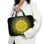 Manipura Chakra Spiritual Print Laptop Sleeve With Handle