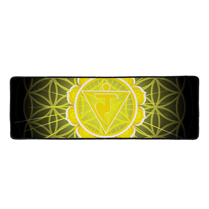 Manipura Chakra Spiritual Print Long Kitchen Mat