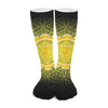 Manipura Chakra Spiritual Print Long Socks