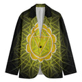 Manipura Chakra Spiritual Print Men's Blazer