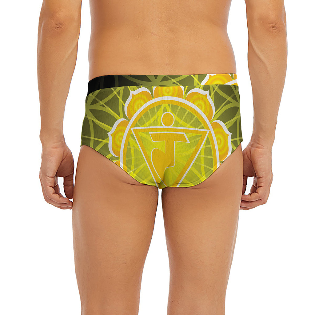 Manipura Chakra Spiritual Print Men's Briefs