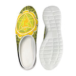 Manipura Chakra Spiritual Print Mesh Casual Shoes