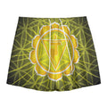 Manipura Chakra Spiritual Print Mesh Shorts