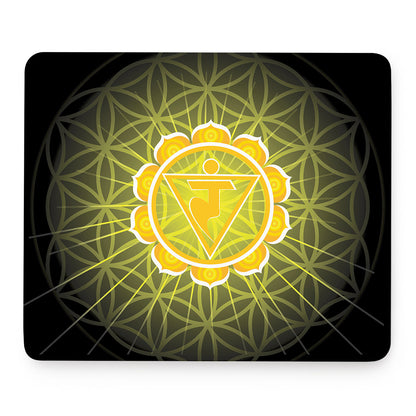 Manipura Chakra Spiritual Print Mouse Pad