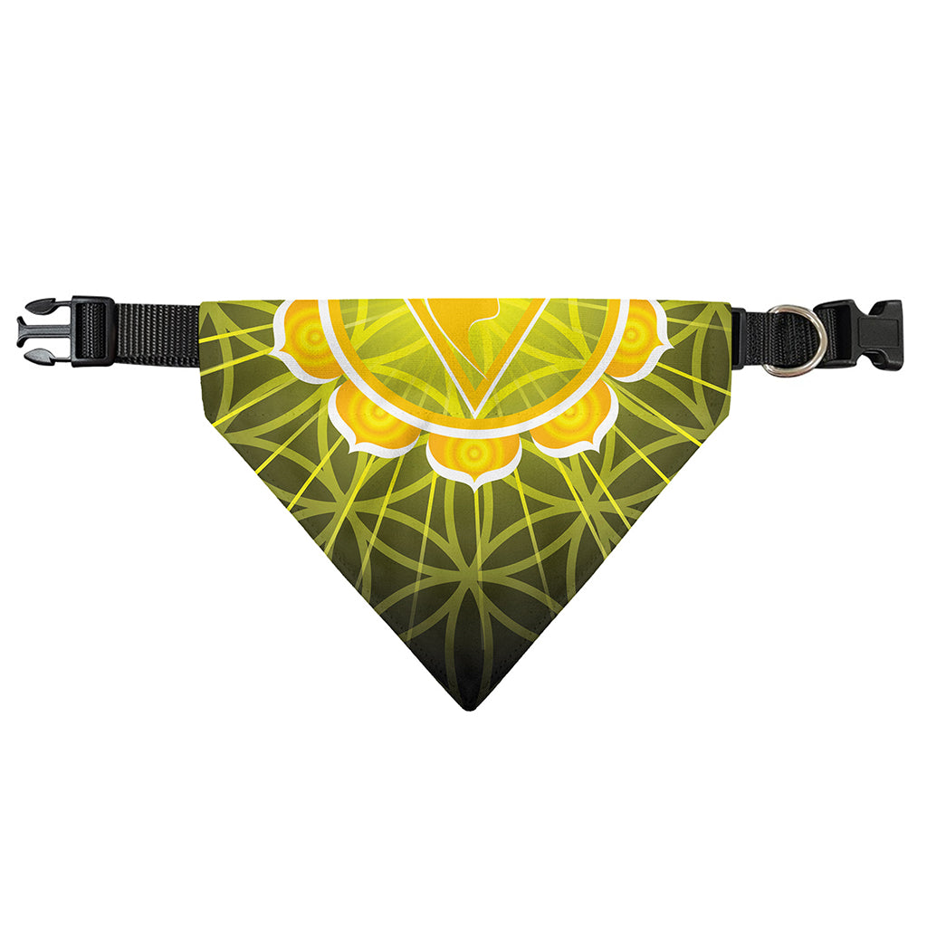 Manipura Chakra Spiritual Print Over The Collar Dog Bandana
