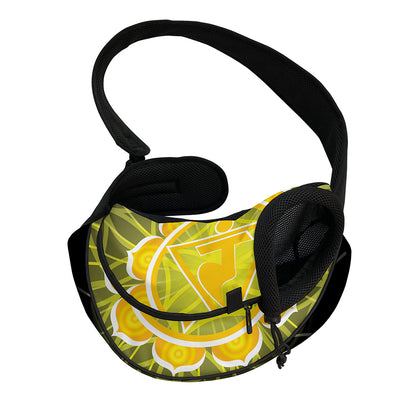 Manipura Chakra Spiritual Print Pet Sling Carrier