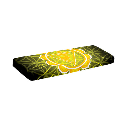 Manipura Chakra Spiritual Print Piano Keyboard Cover