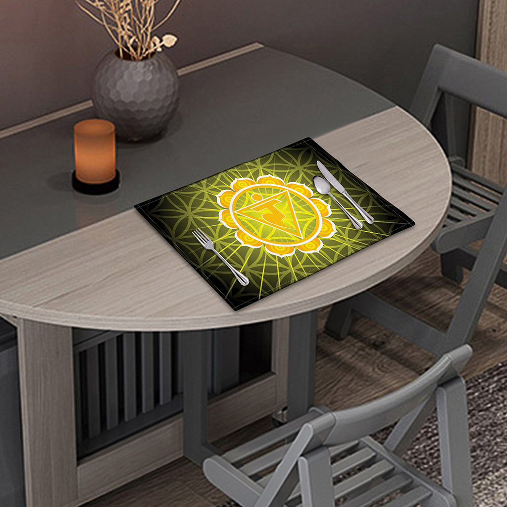 Manipura Chakra Spiritual Print Placemat