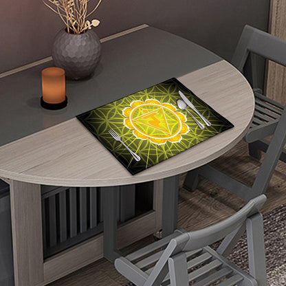 Manipura Chakra Spiritual Print Placemat