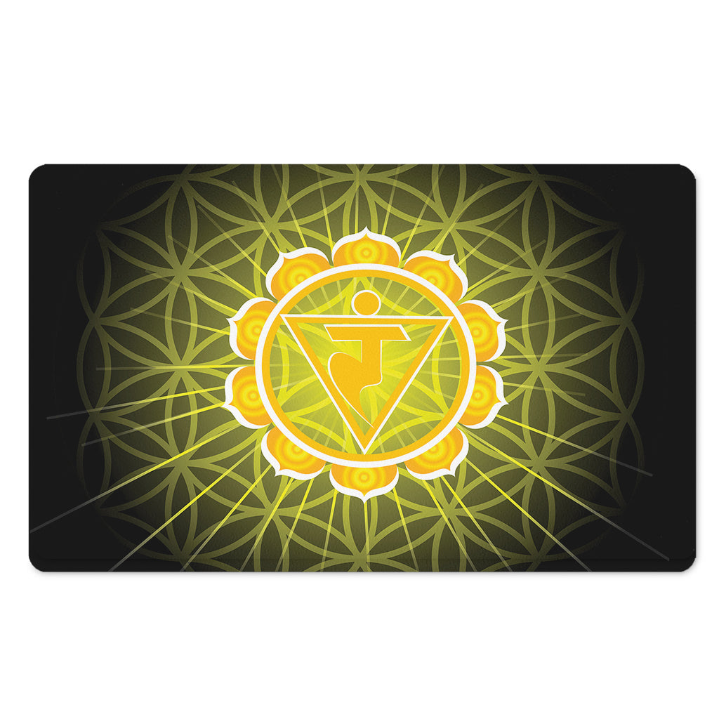Manipura Chakra Spiritual Print Polyester Doormat