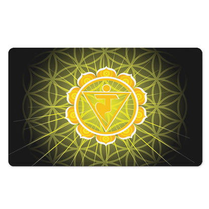 Manipura Chakra Spiritual Print Polyester Doormat