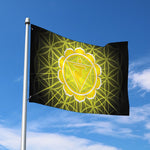 Manipura Chakra Spiritual Print Polyester Flag