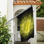 Manipura Chakra Spiritual Print Polyester Flag