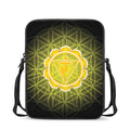 Manipura Chakra Spiritual Print Rectangular Crossbody Bag