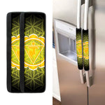 Manipura Chakra Spiritual Print Refrigerator Handle Covers