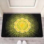 Manipura Chakra Spiritual Print Rubber Doormat