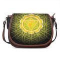 Manipura Chakra Spiritual Print Saddle Bag