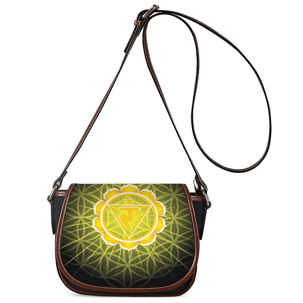 Manipura Chakra Spiritual Print Saddle Bag