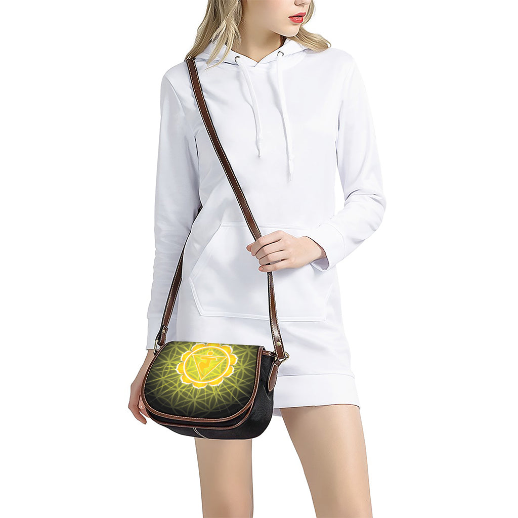 Manipura Chakra Spiritual Print Saddle Bag