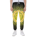 Manipura Chakra Spiritual Print Scuba Joggers